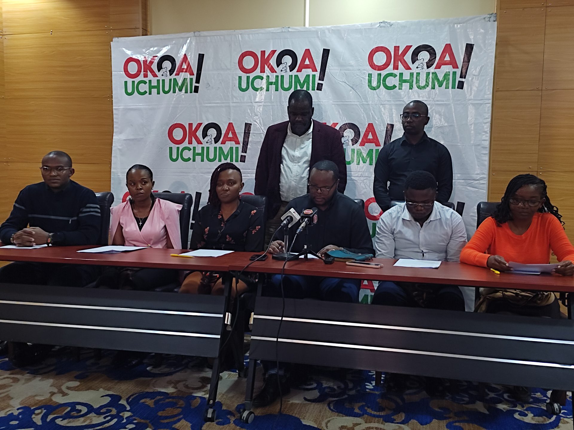 "Listen To The Kenyan People And Act Within The Constitution" Okoa Uchumi