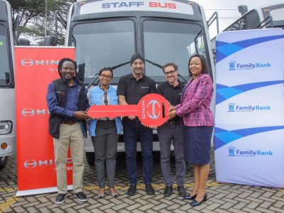 CFAO Mobility Kenya Delivers 14 Hino Buses To Metrotrans Company