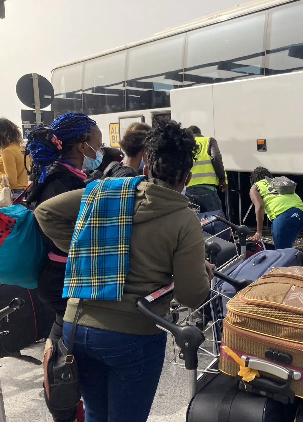Photo courtesy IOM during international migrants day.