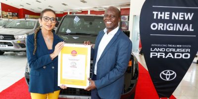 CFAO Mobility Kenya awarded top honours as Toyota and Mercedes Benz ranked most admired brands in the automotive sector