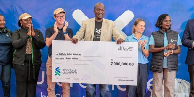 Standard Chartered Bank to Donate KES 7,000,000 to Catholic Relief Services for implementation of flood relief response in support of households in Mathare and Embakasi