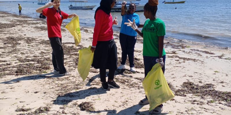 Light International School-Mombasa Students Participate In Beach Cleanup To Promote Environmental Stewardship