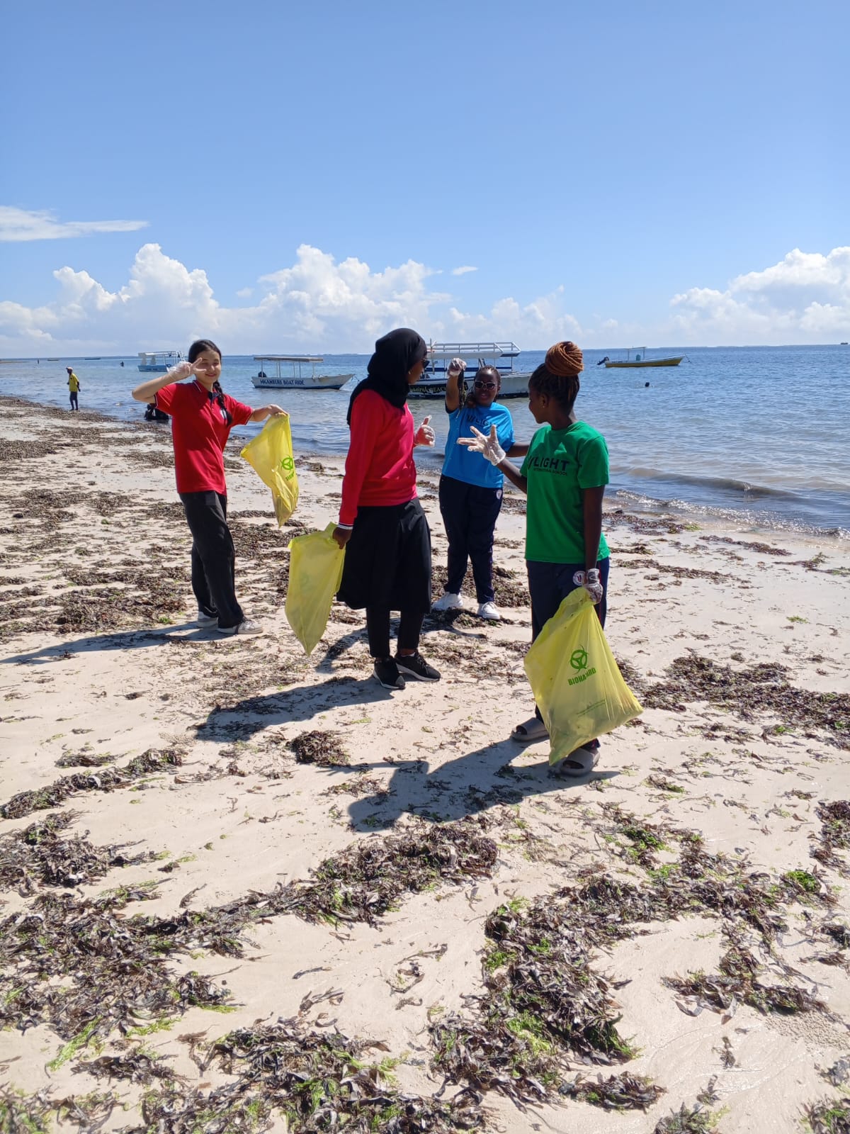 Light International School-Mombasa Students Participate In Beach Cleanup To Promote Environmental Stewardship