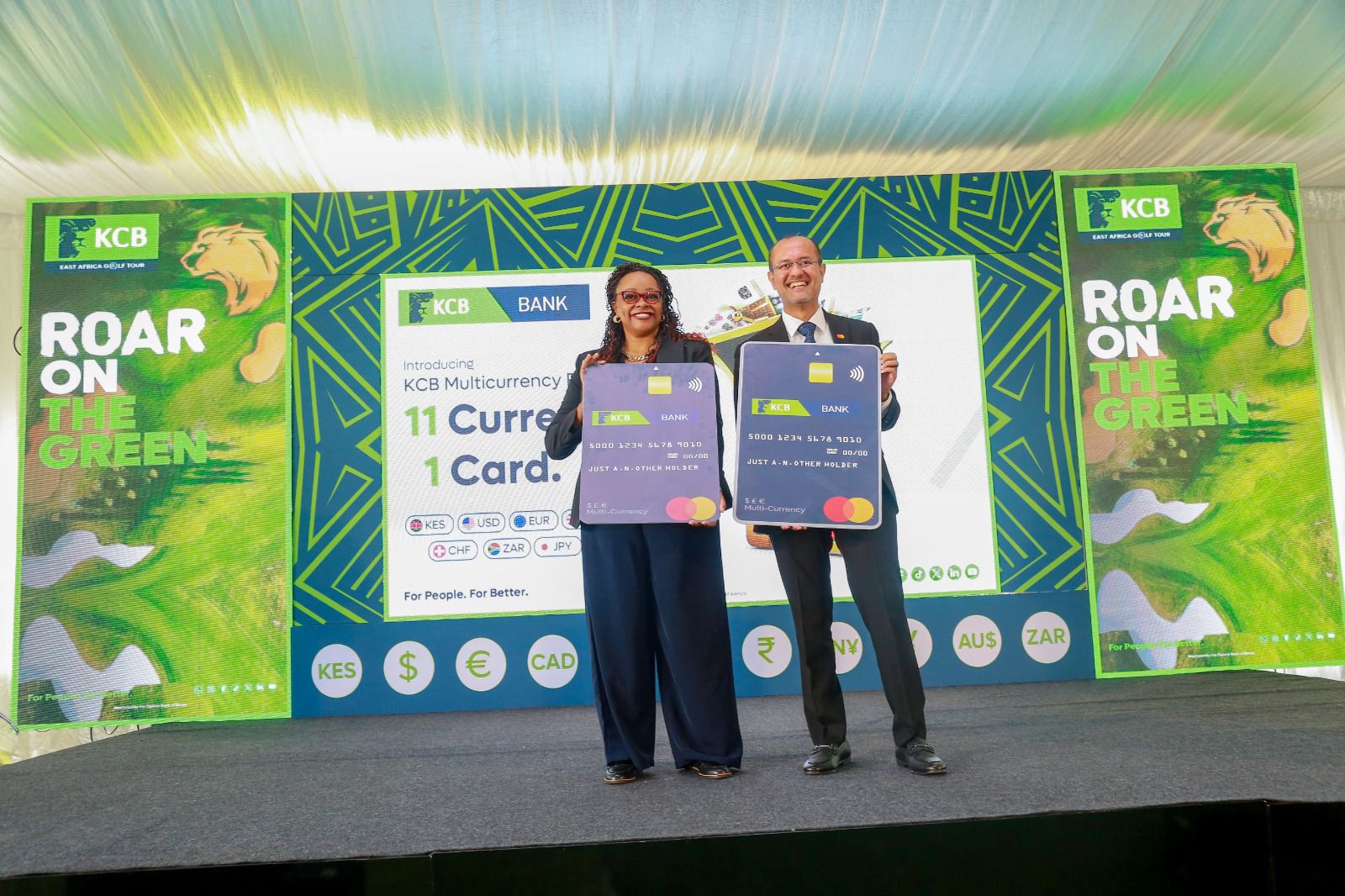 KCB and Mastercard Unveil Kenya's First Platinum MultiCurrency Card