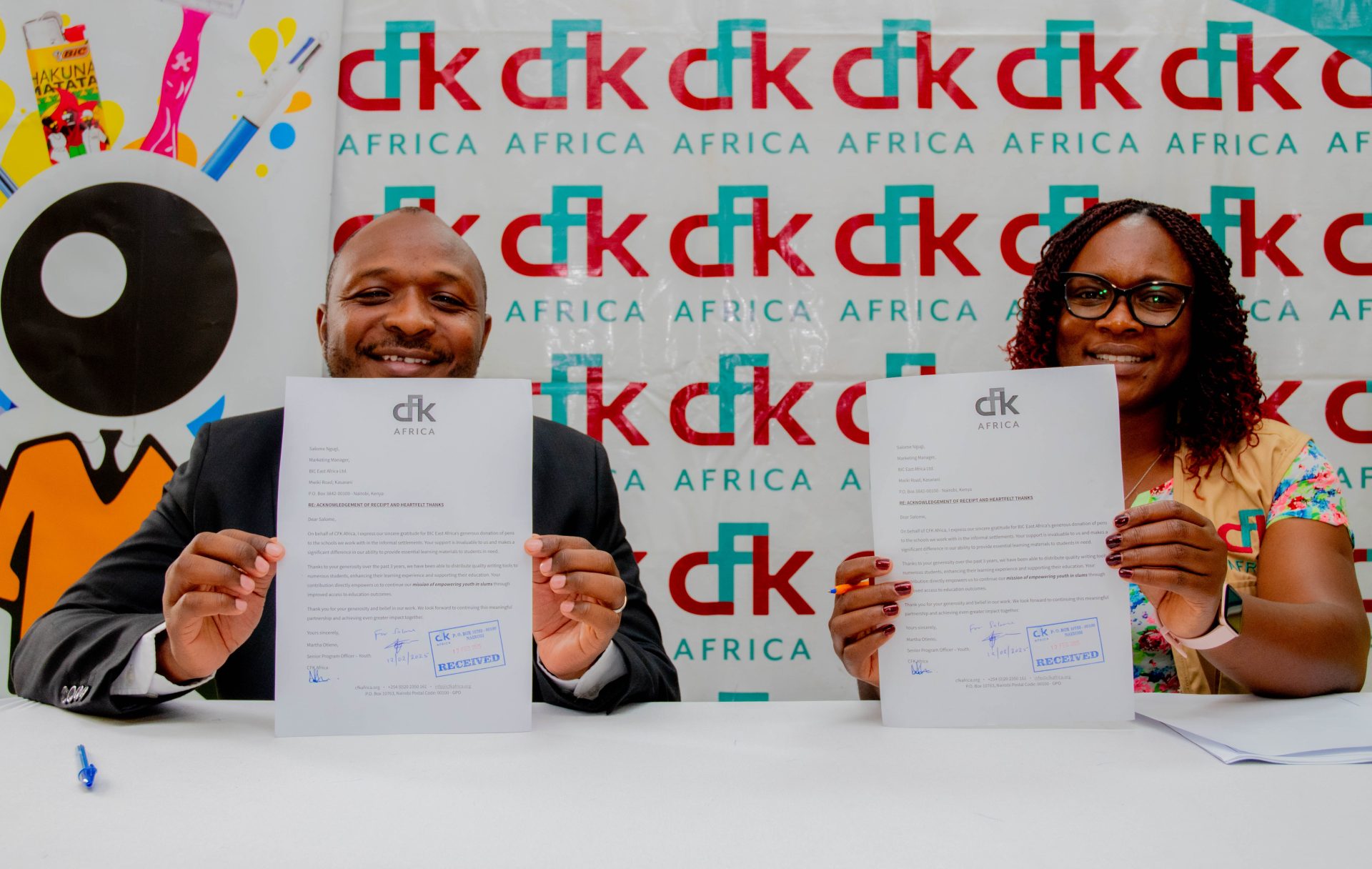 BIC Puts A Pen In The Hands Of Every Kenyan Student 