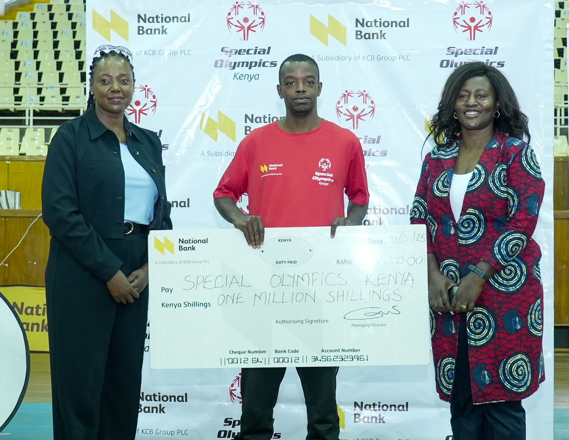 NBK Commits Kshs 1 Million To Special Olympics Kenya For The World Winter Games