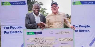 KCB Foundation and Webuye East Constituency have teamed up to support the youth through a KSh. 5 million job creation programme