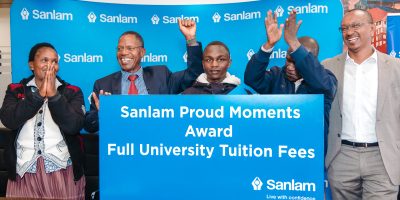 Bright, Needy Student Receives University Scholarship From Sanlam