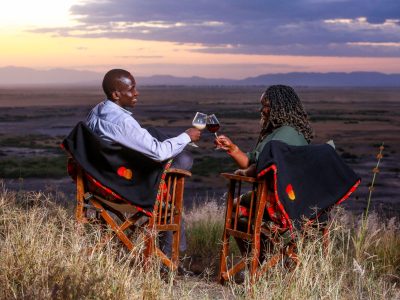 KCB Rewards Customer with a Priceless UEFA Experience in Amboseli