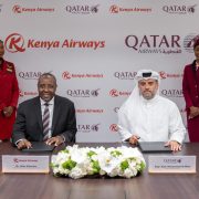 Qatar Airways and Kenya Airways Ink Strategic Partnership