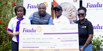 Faulu Bank Donates to New Life Home Trust