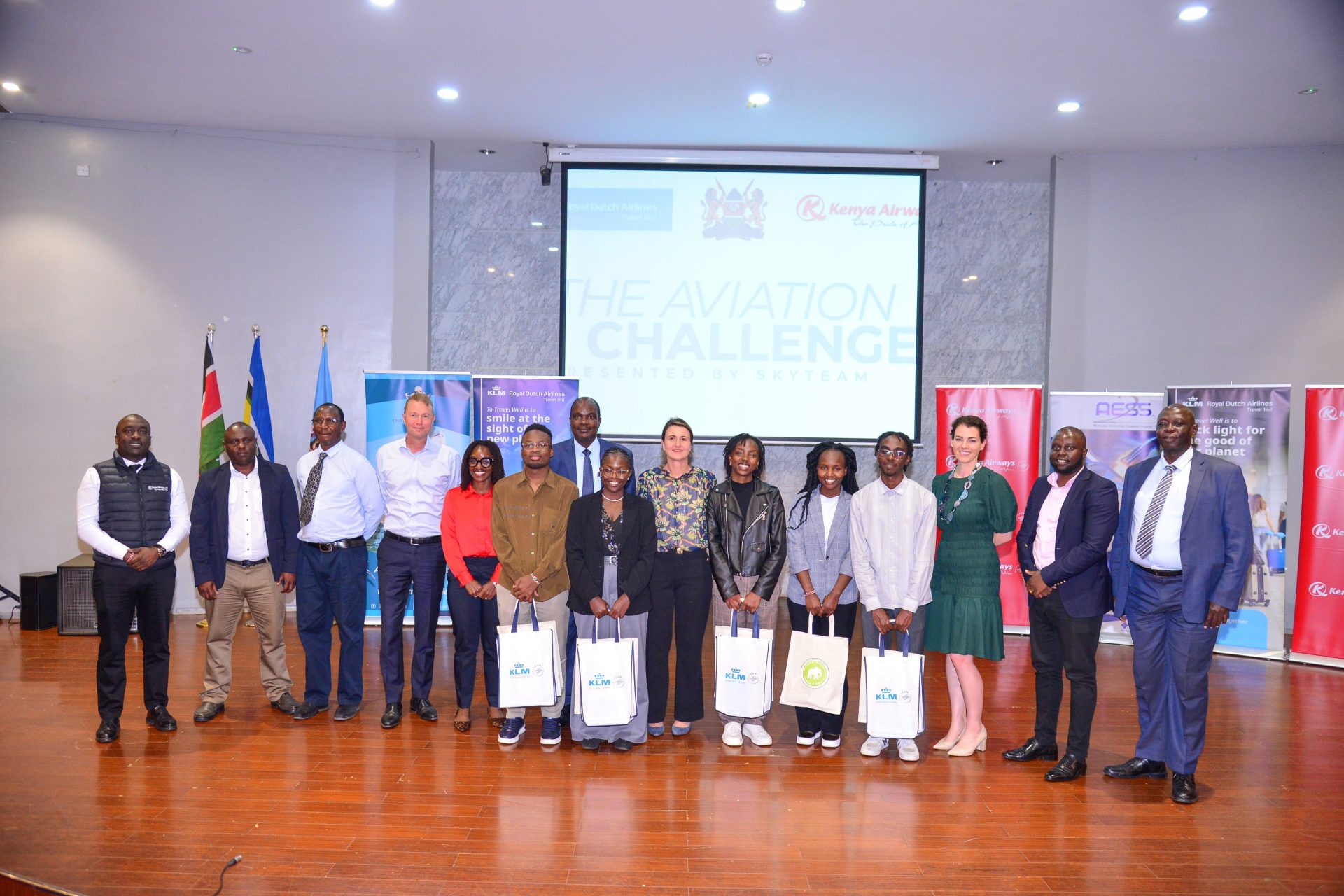 KLM and Kenya Airways Spot Future Talent in Sustainable Aviation