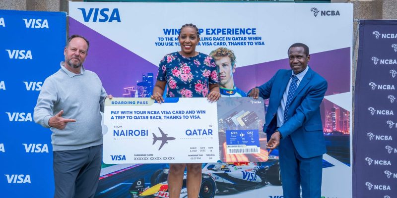 NCBA–Visa Sends Three Lucky Winners to Qatar for the Ultimate F1 Experience
