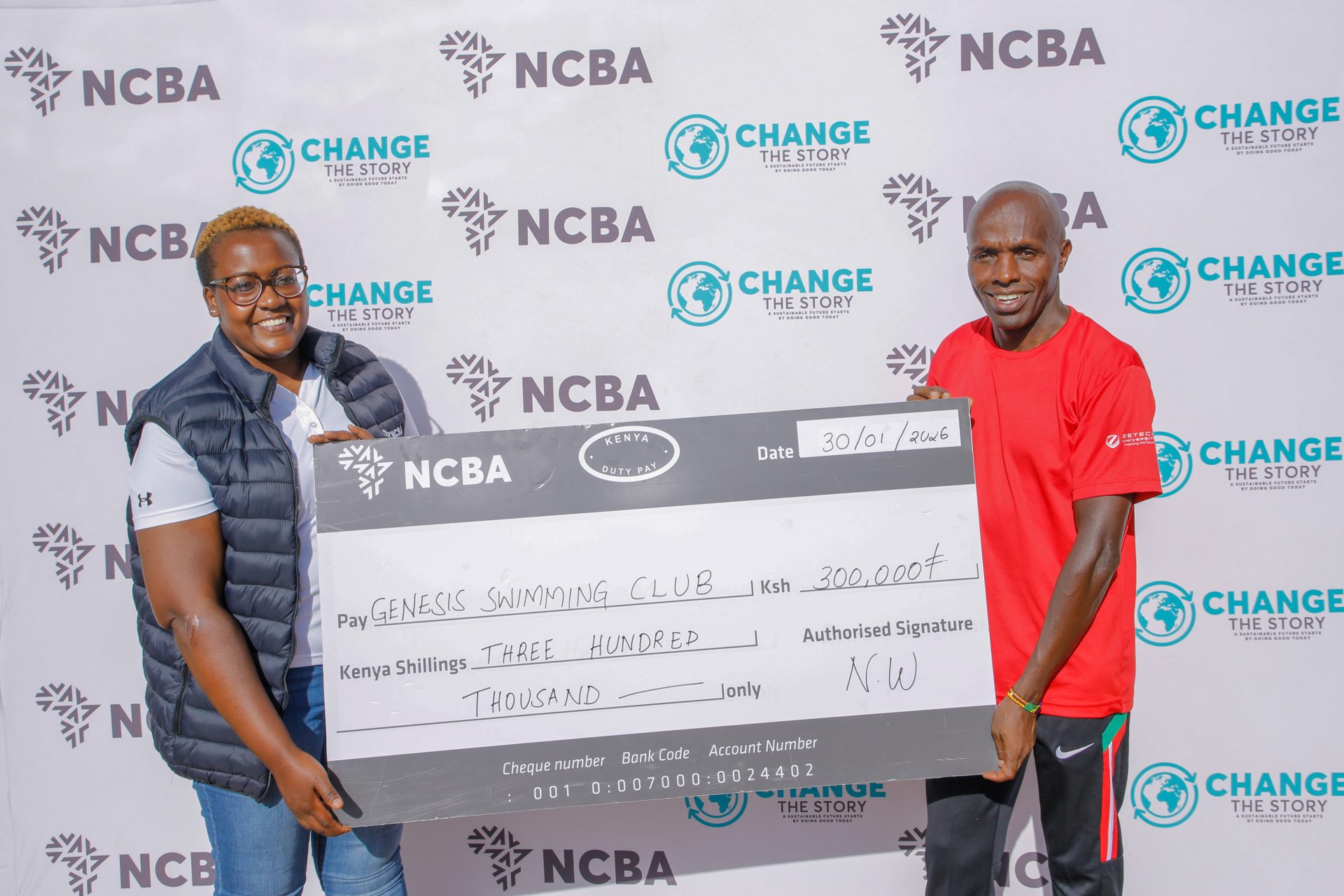 NCBA Backs Kenya Masters Swimmers for South Africa Nationals in George