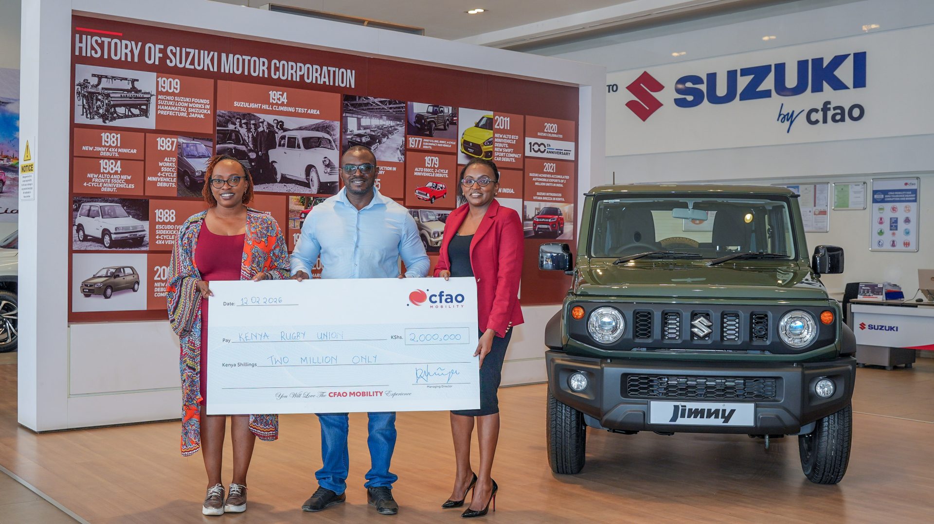 SUZUKI by CFAO Becomes Official KRU Transport Partner for HSBC SVNS2