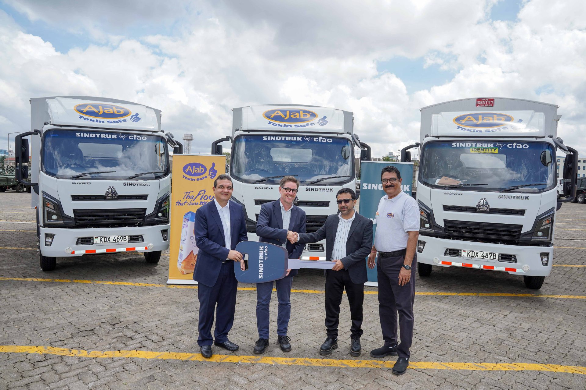 CFAO Expands Grain Industries Partnership with Sinotruk Fleet Deal