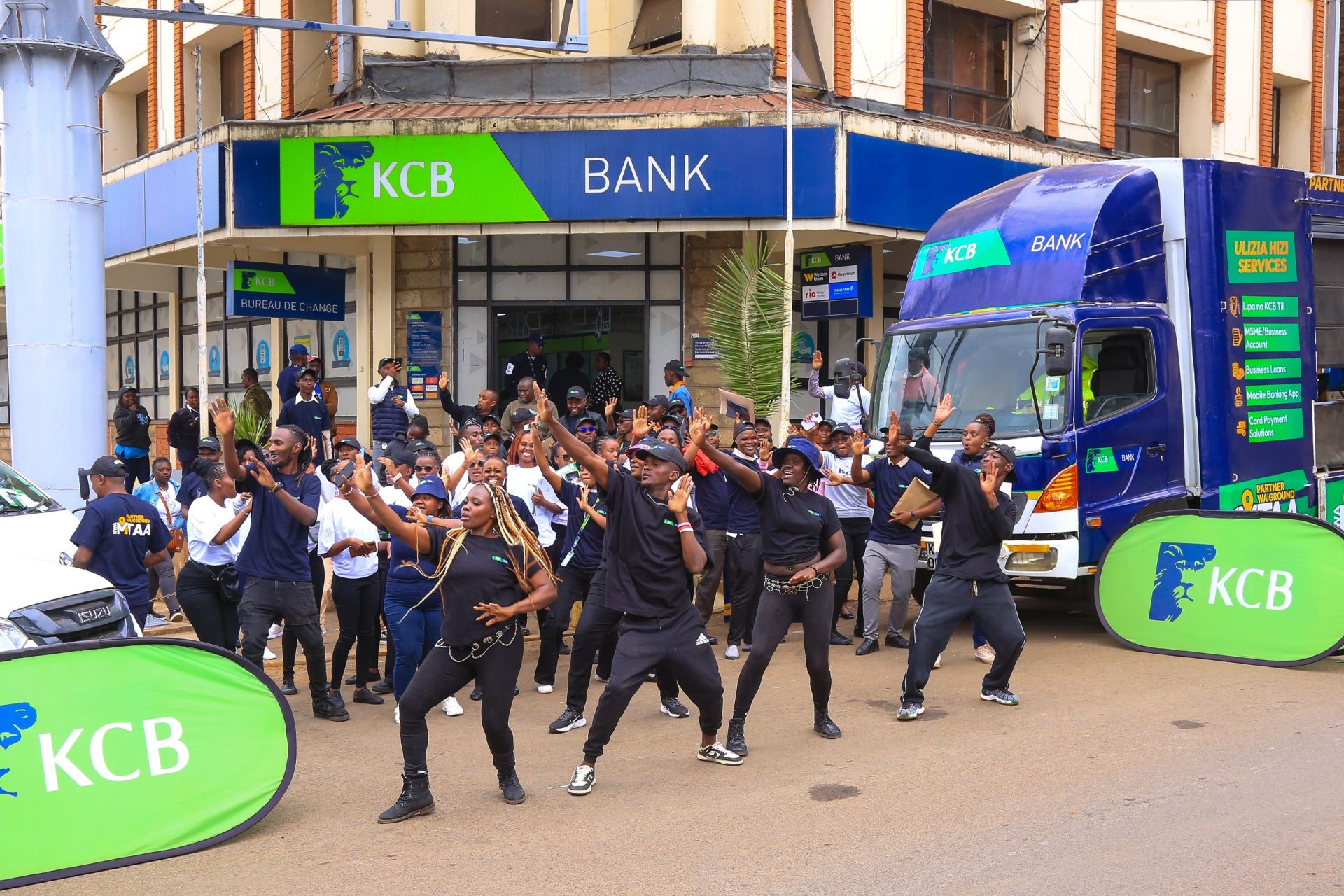 KCB Takes Partner Kwa Ground Kwa Mtaa Campaign to MSMEs Across Kenya