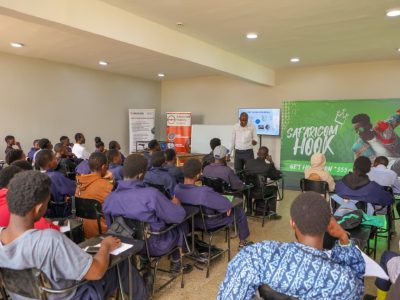 Safaricom Hook Circle Equips 5,000 Kiambu Students