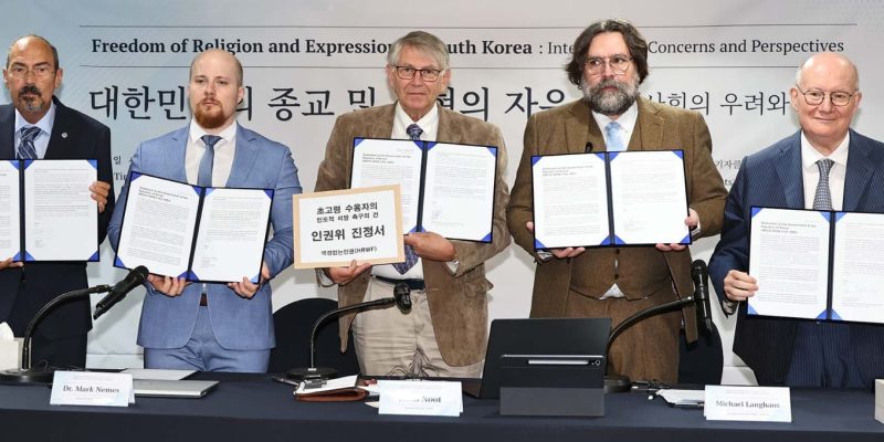 International Rights Groups Raise Alarm Over Religious Freedom and Expression in South Korea